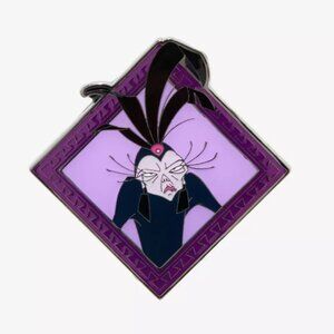 New!  Loungefly Disney The Emperor's New Groove Yzma Portrait Enamel Pin